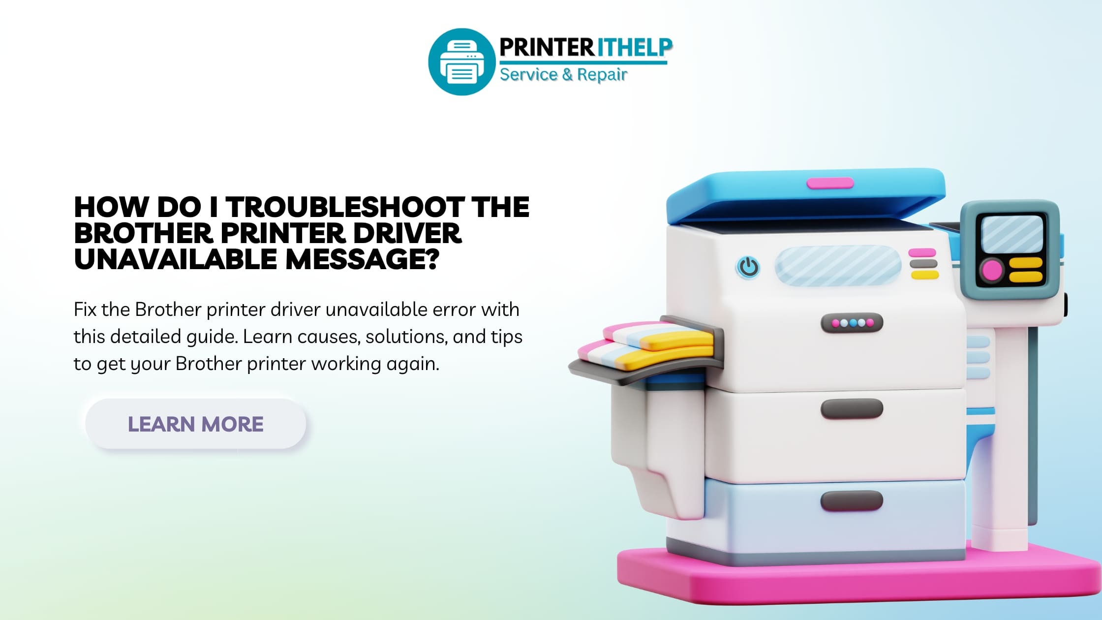 Brother Printer Driver Unavailable